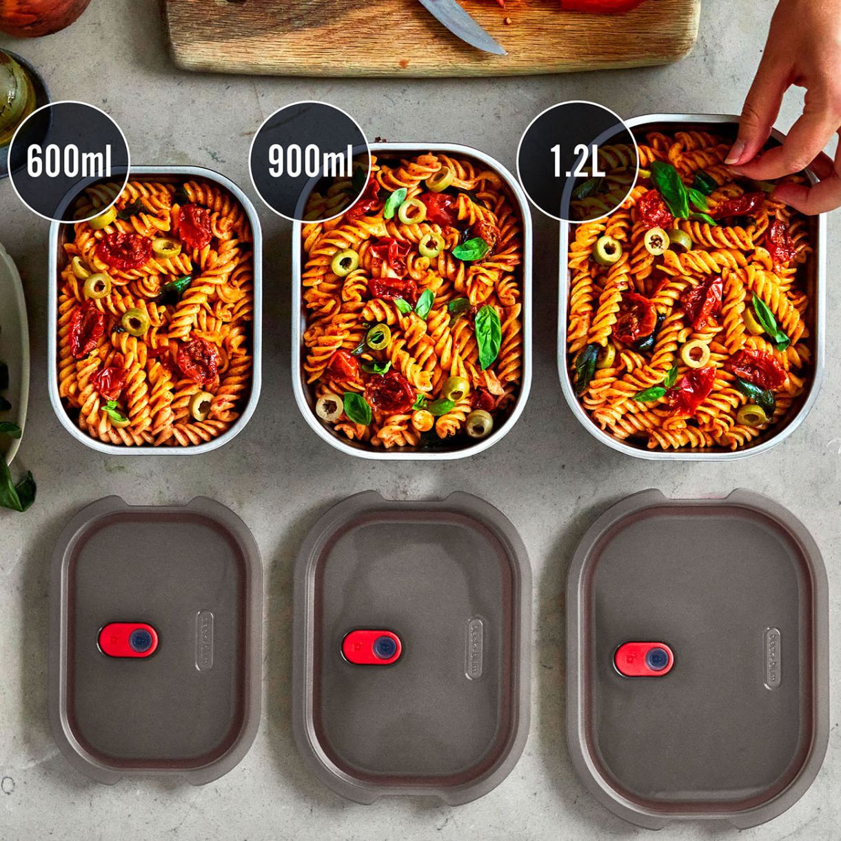 Meal Prep food box size M