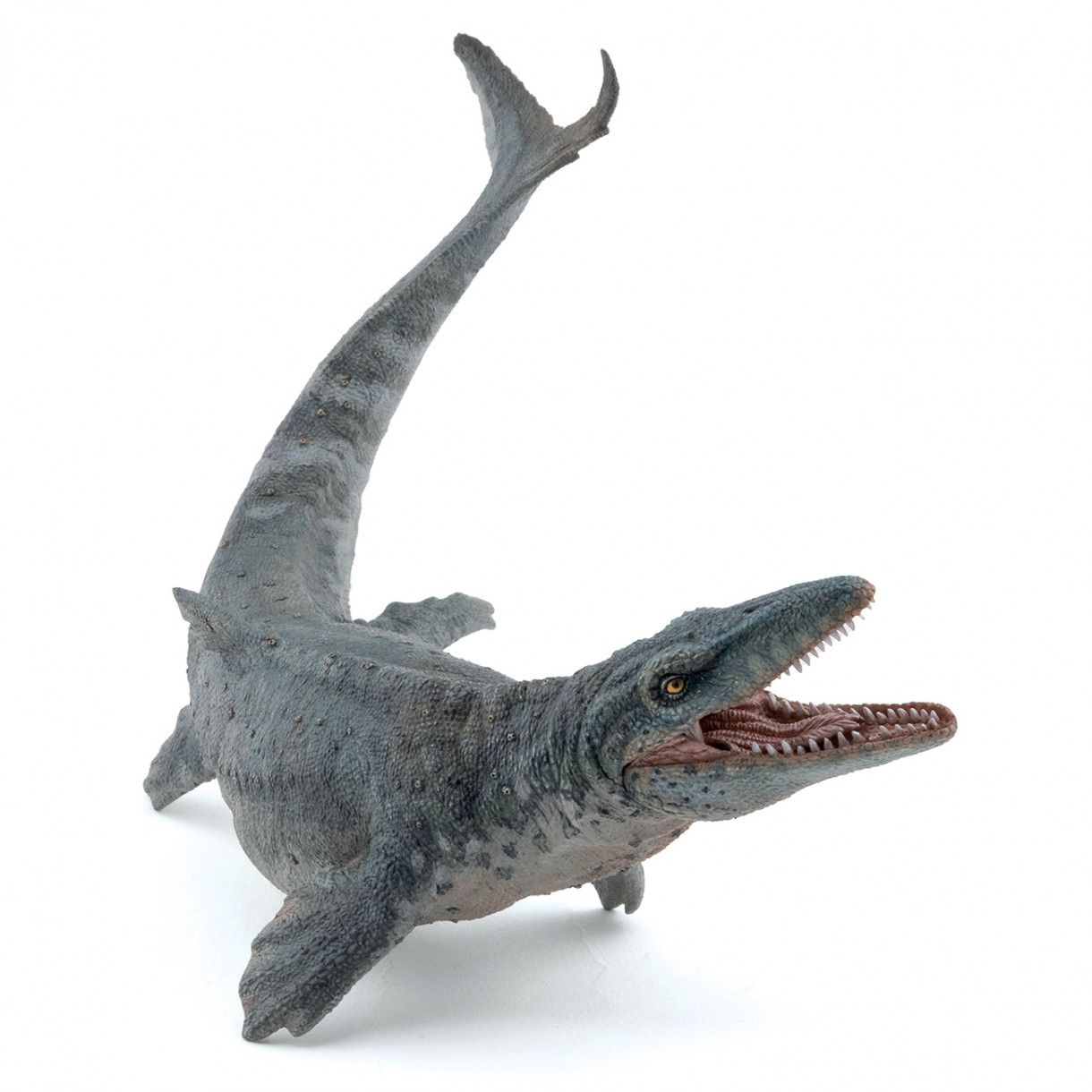 A mosasaur figurine