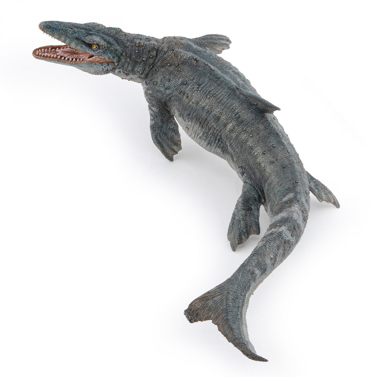 A mosasaur figurine