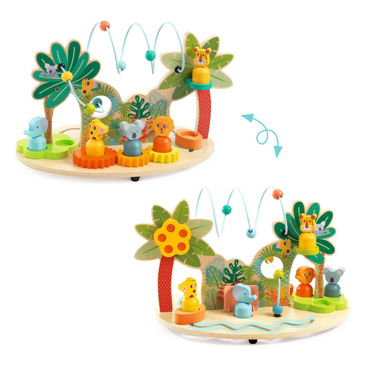 Multifunctional jungle toy