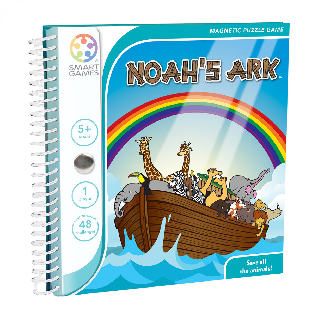 Логическa магнитнa игрa за път noahs ark