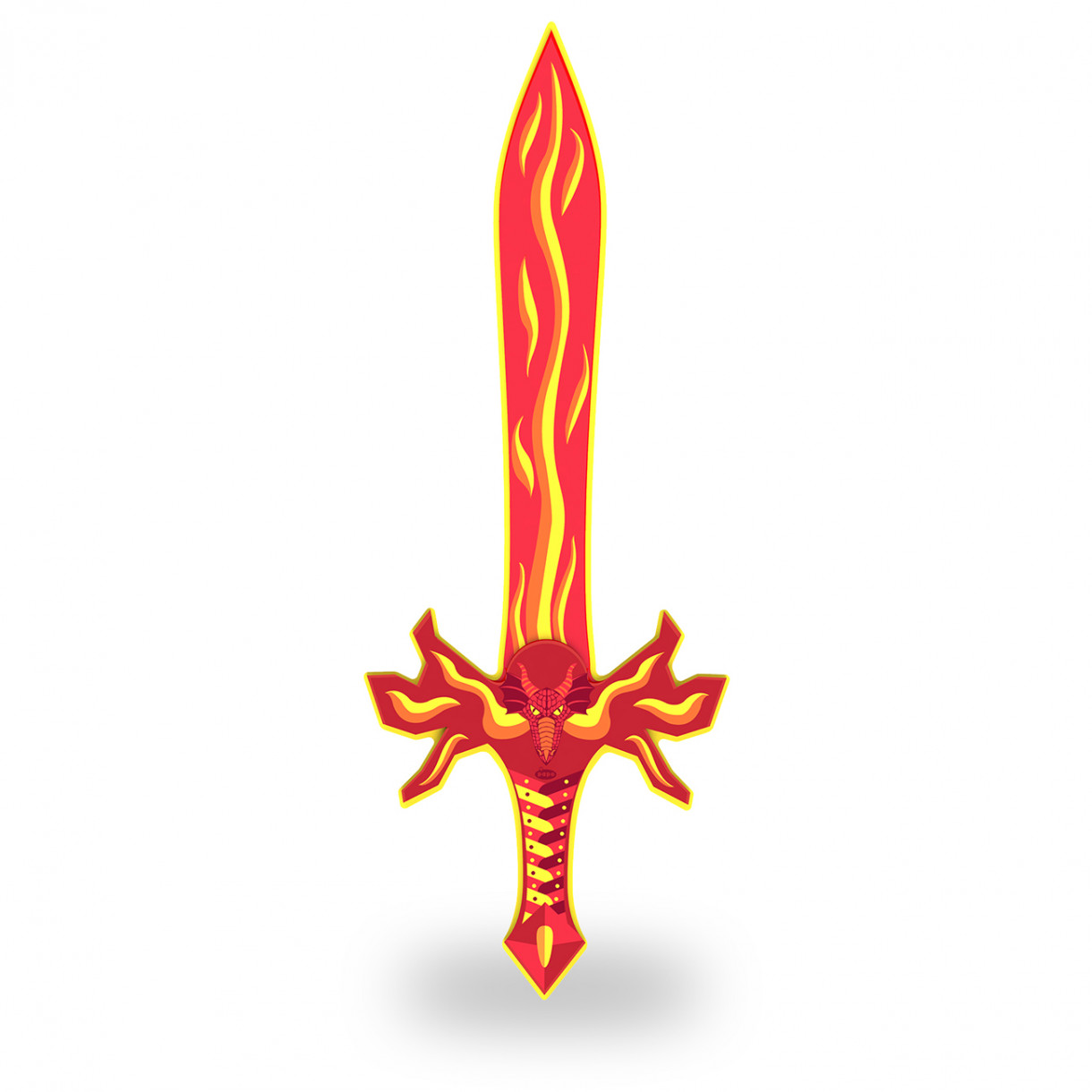 foam fire dragon sword toy