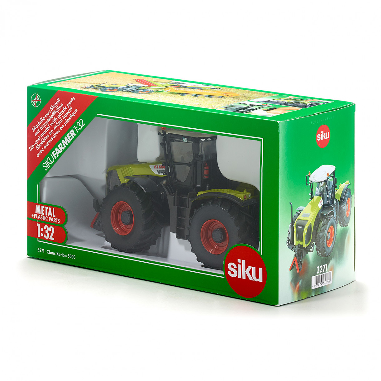 Играчка трактор claas xerion