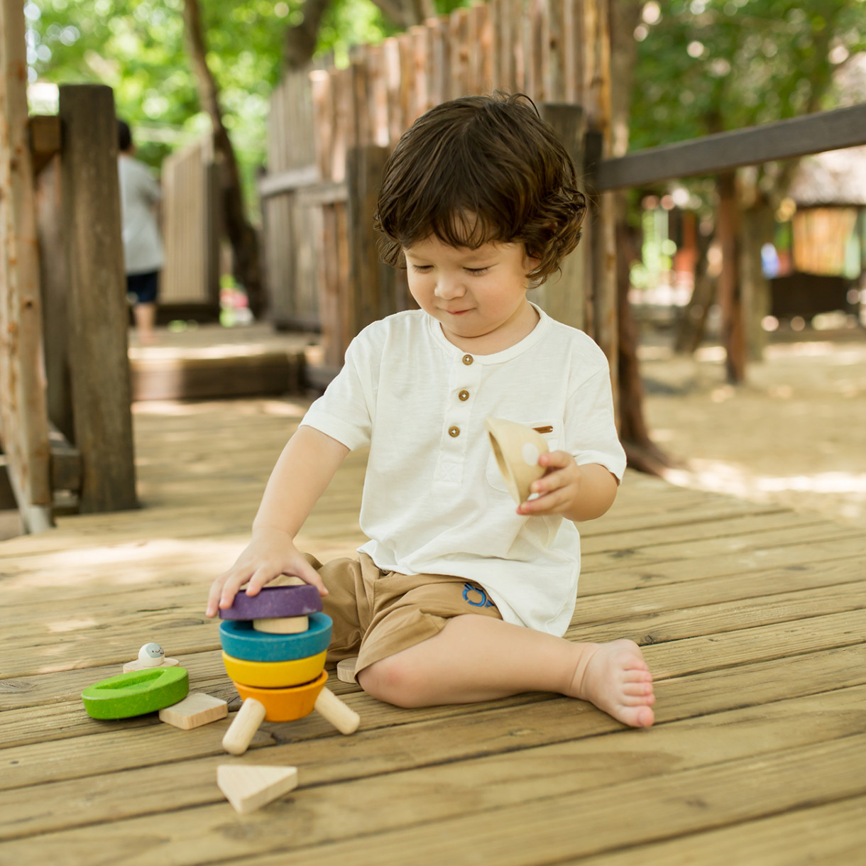 Rocket sorting toy