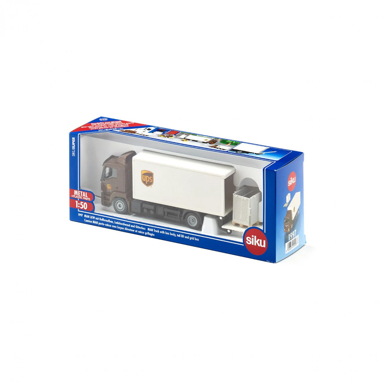 Играчка камион MAN дизайн UPS