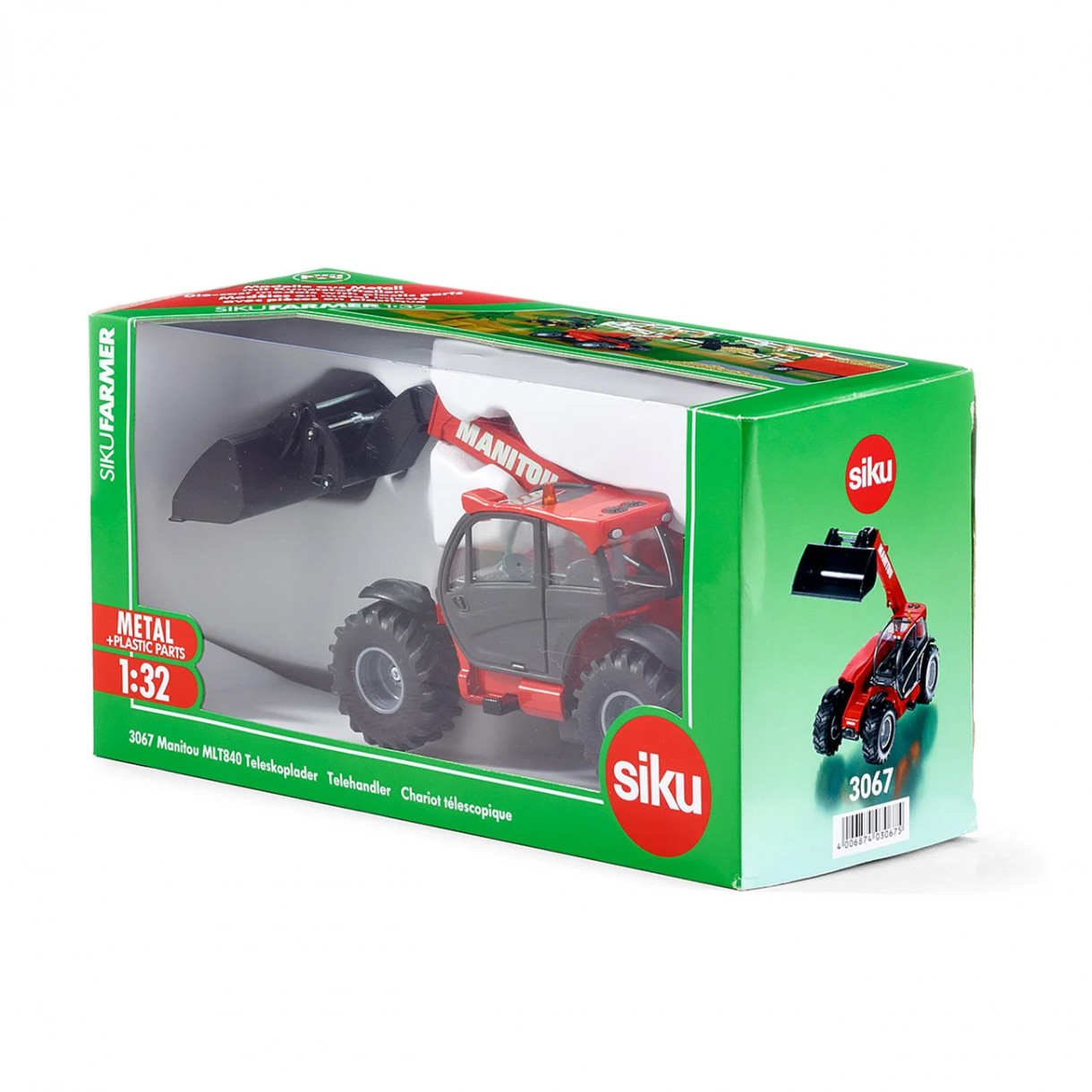 Багер с телескопичен товарач - manitou mlt840