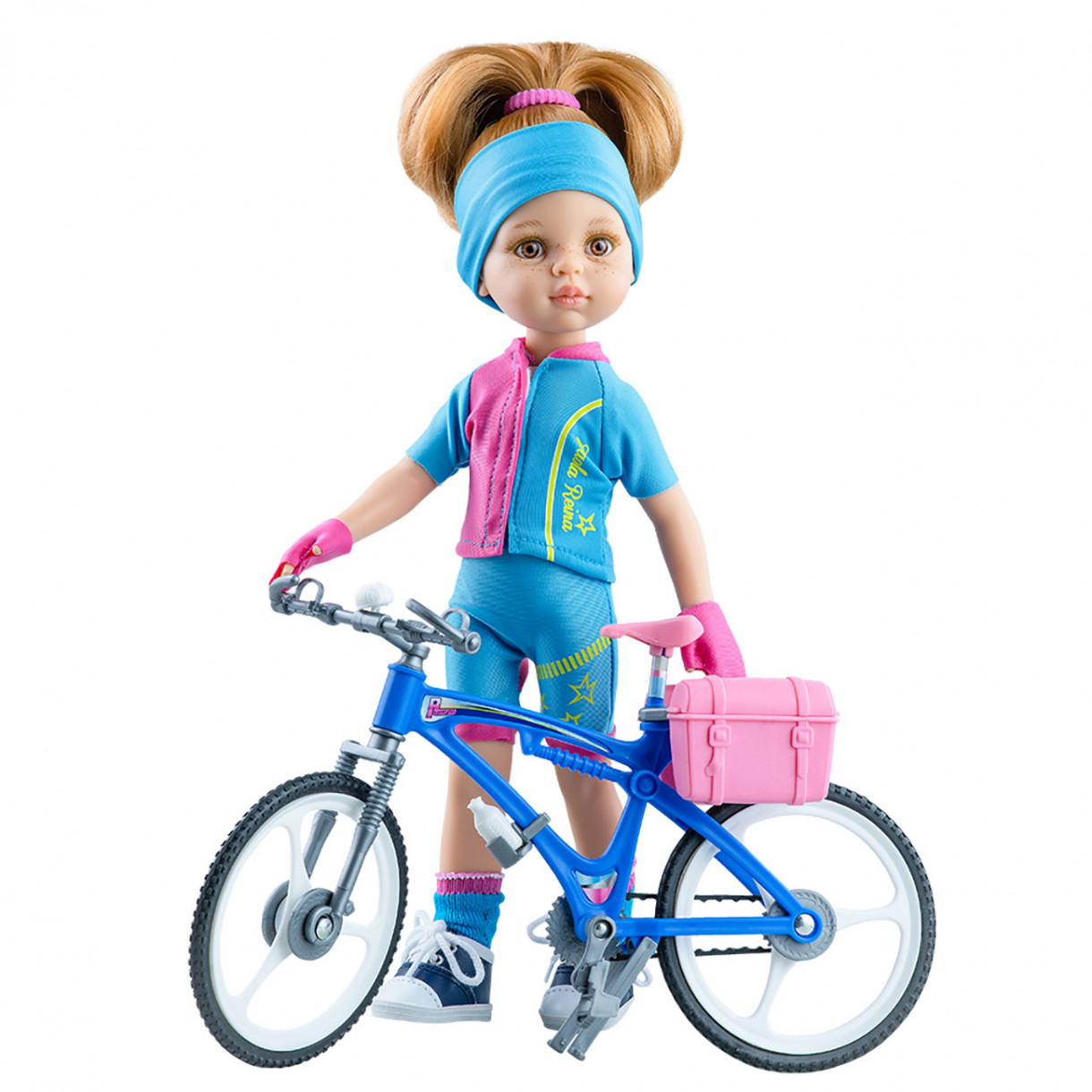 Dasha bicycle doll 32cm