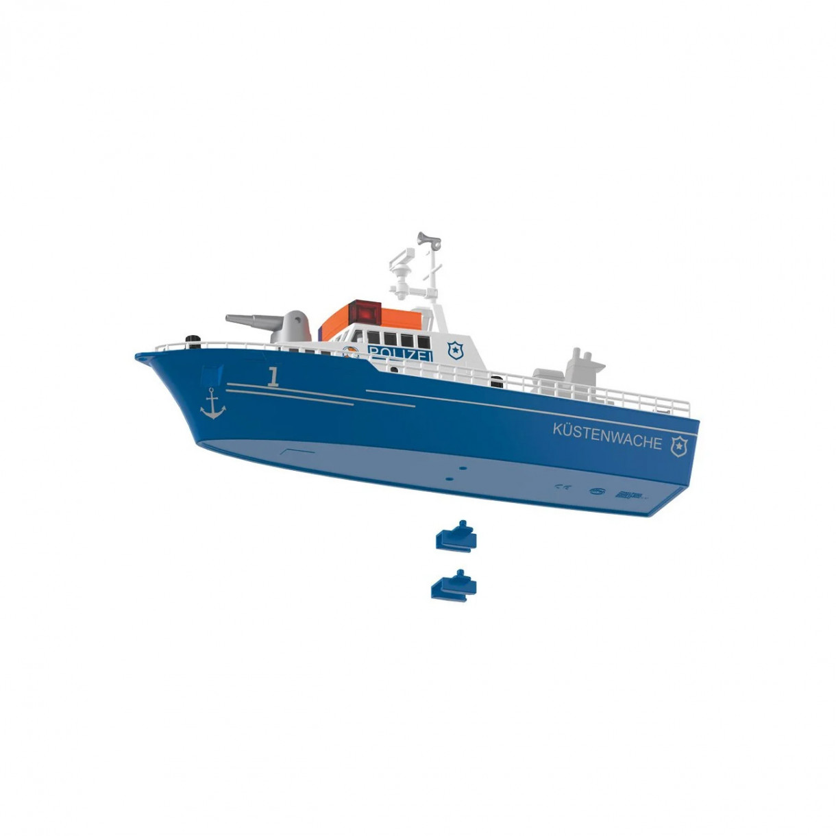 Toy police boat
