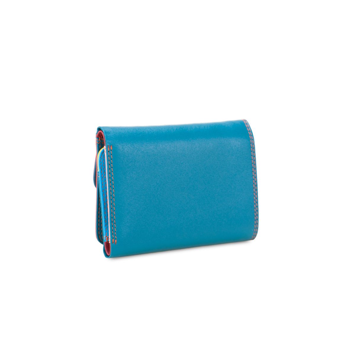Портфейл Mini tri-fold Цвят везуви