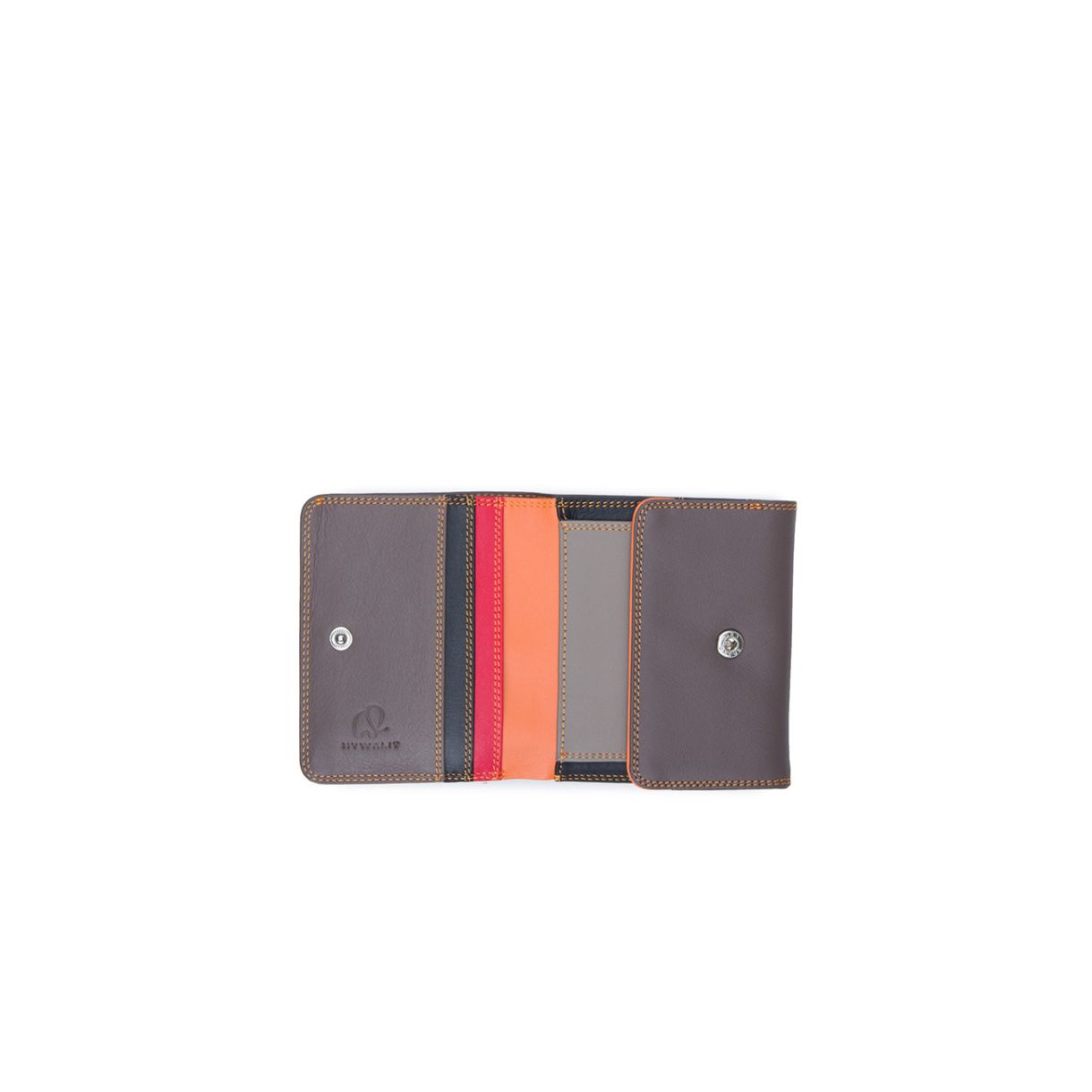 Портфейл Medium Tri fold Цвят фумо