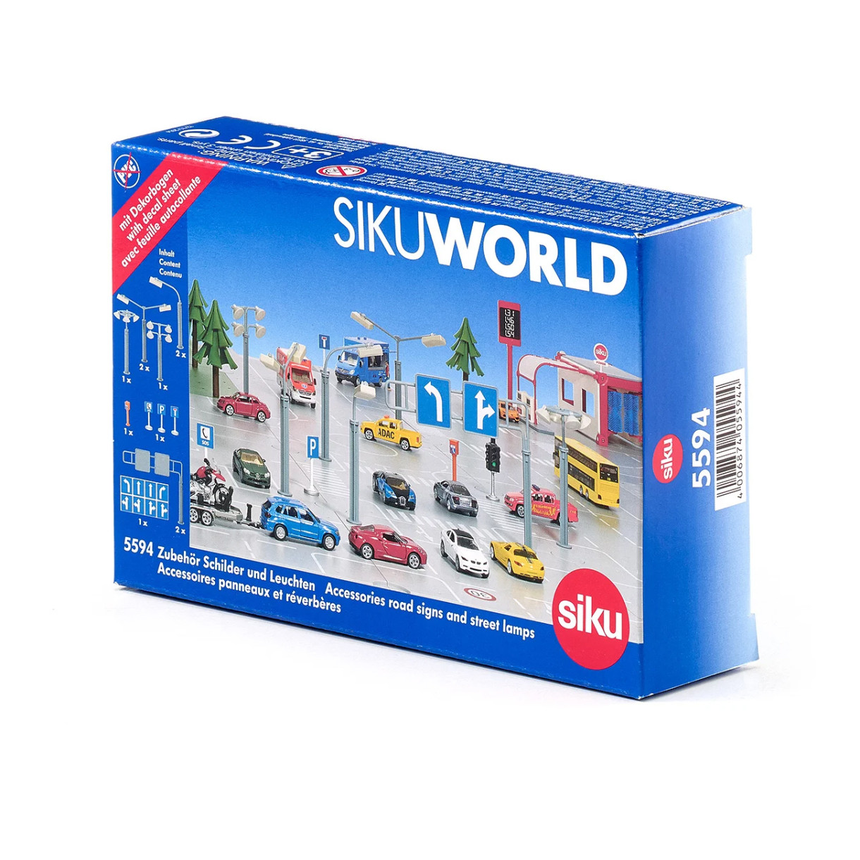 Siku world пътни знаци и лампи