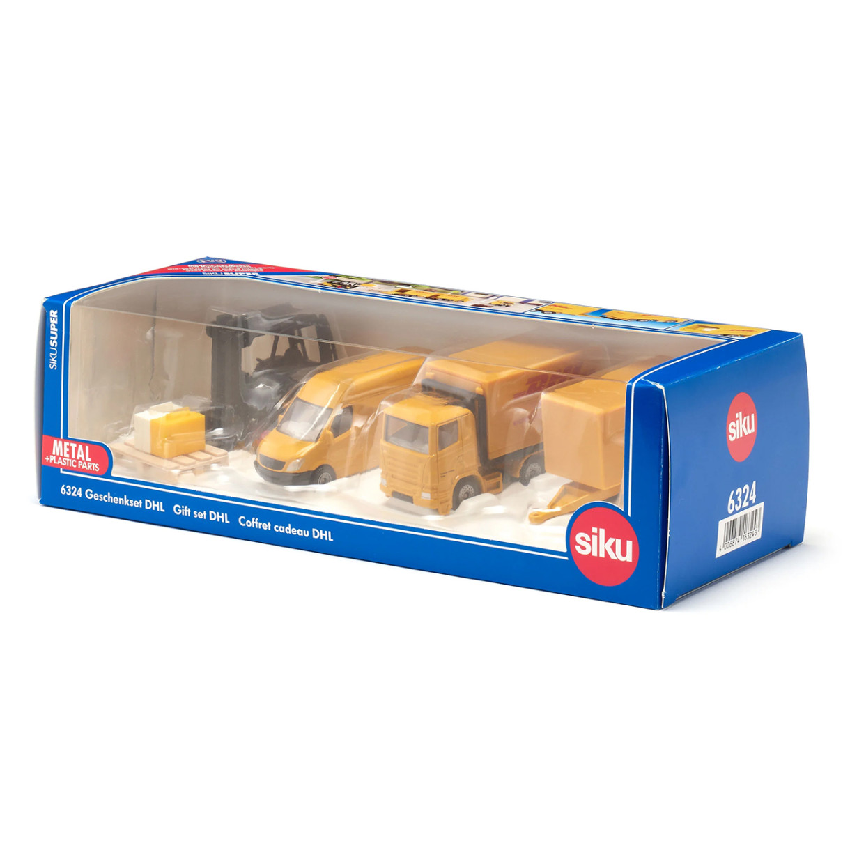 Toy set of vehicles DHL logistics