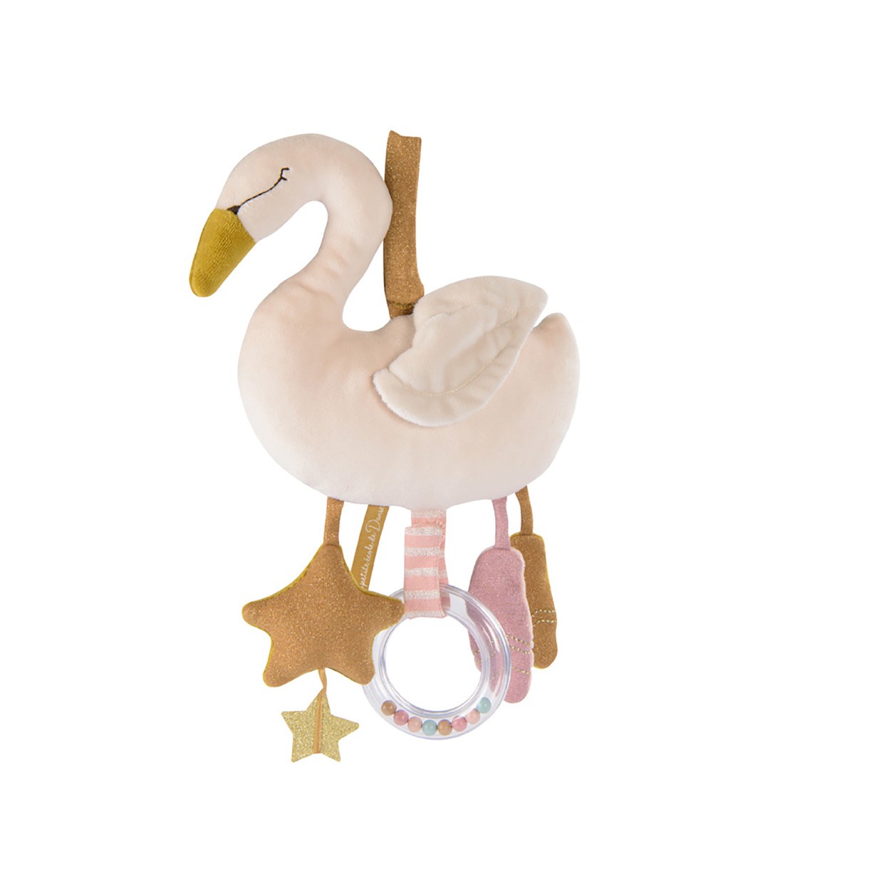 Swan soft toy to hang