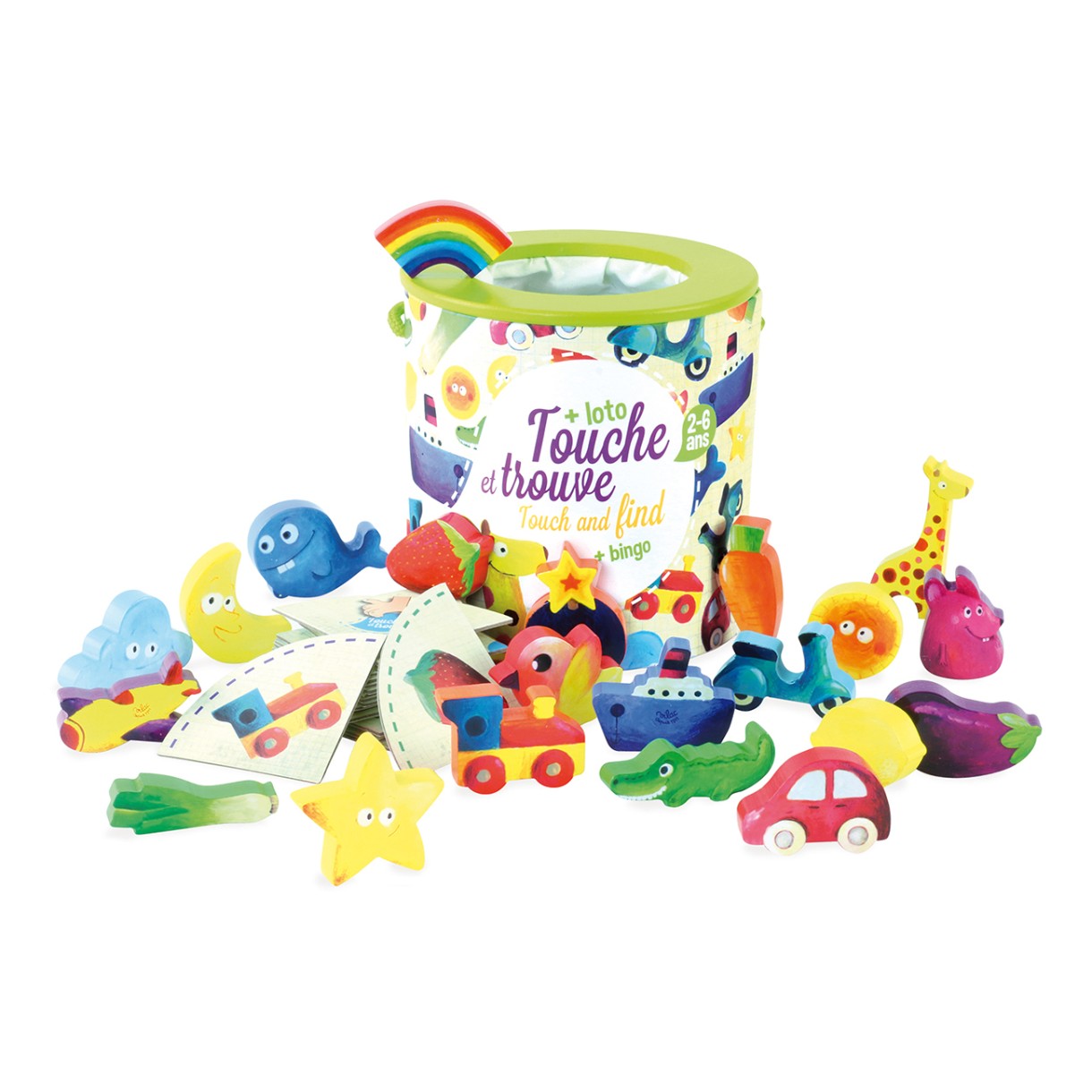 Детска забавна игра - Хвани и отгатни