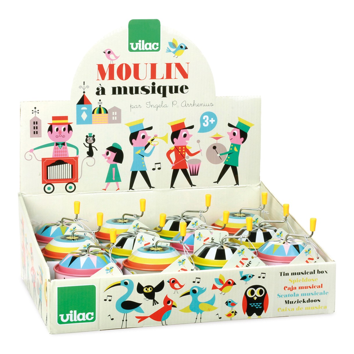 Музикална кутия дизайн ingela p. Arrhenius