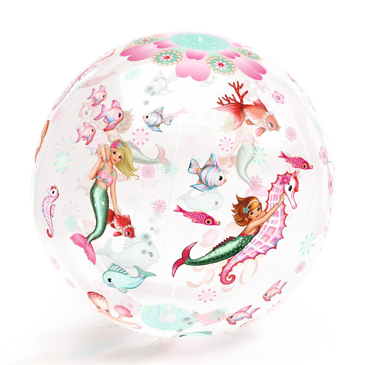 Inflatable mermaid ball