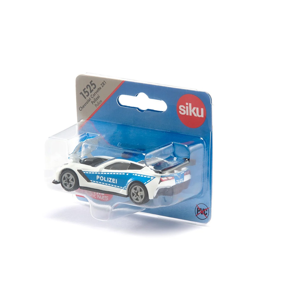 Chevrolet Corvette ZR1 police car toy