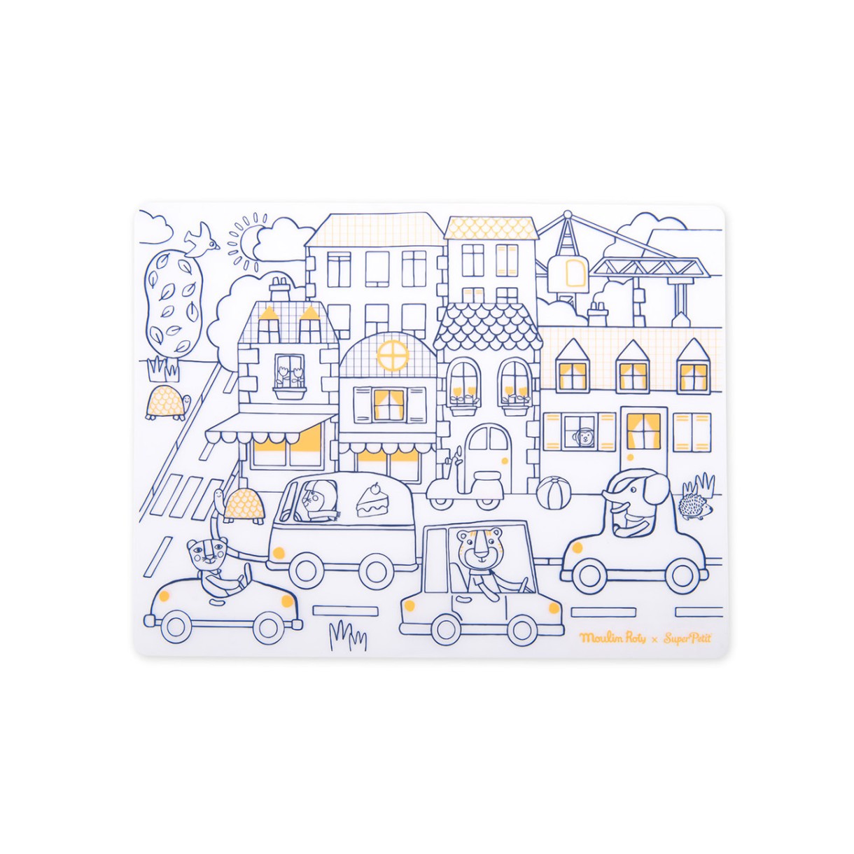 Силиконов комплект за оцветяване с 5 маркера les popipop