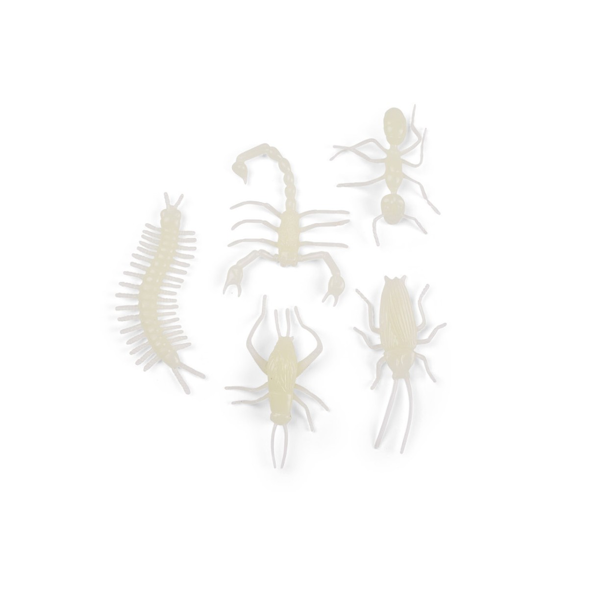 Phosphorescent insects 5pcs.