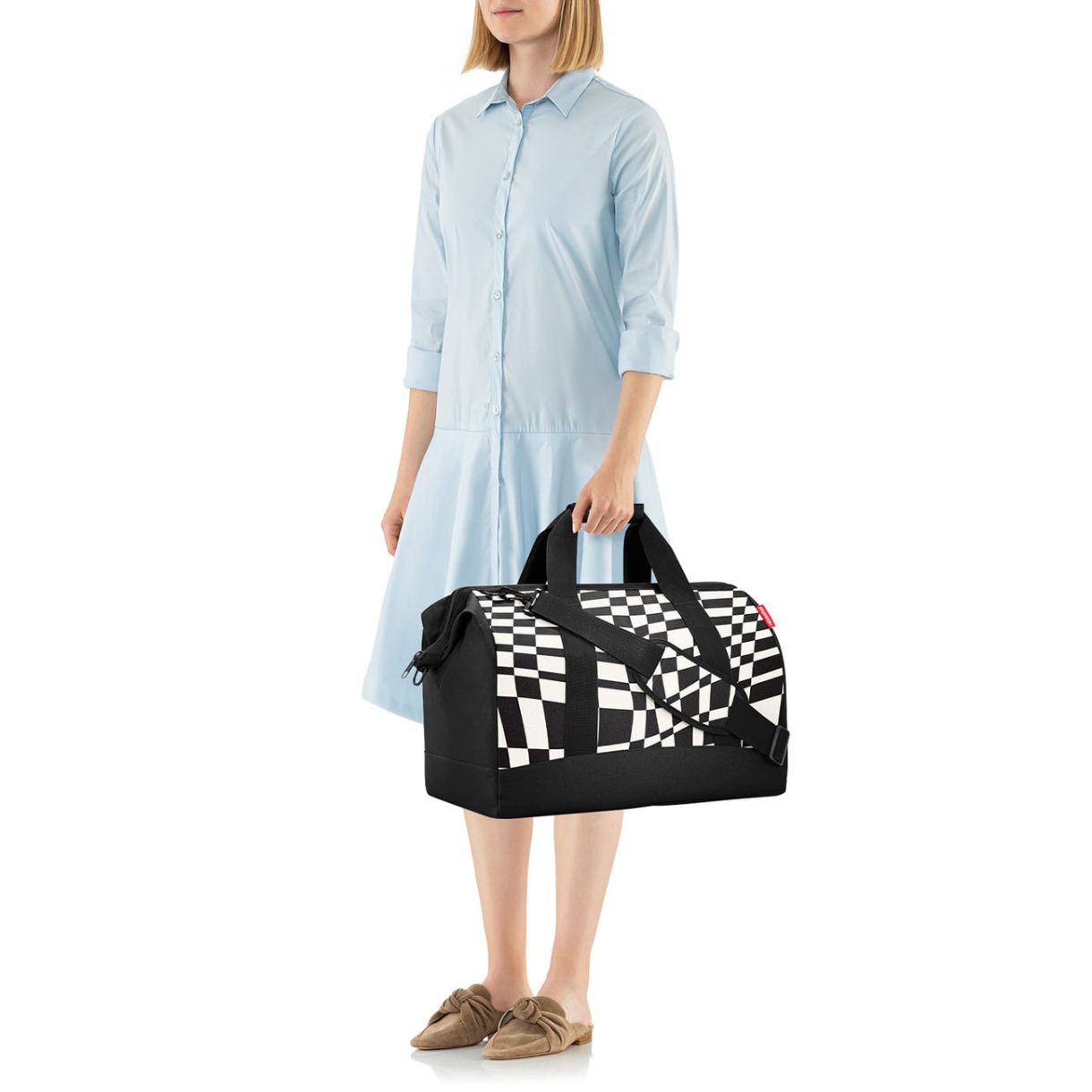 Allrounder Travel Bag L Op Art Color