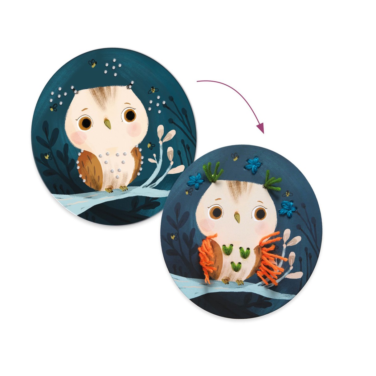 Pictures for embroidery forest animals