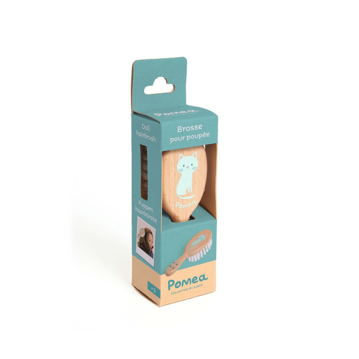 Doll hair brush toy