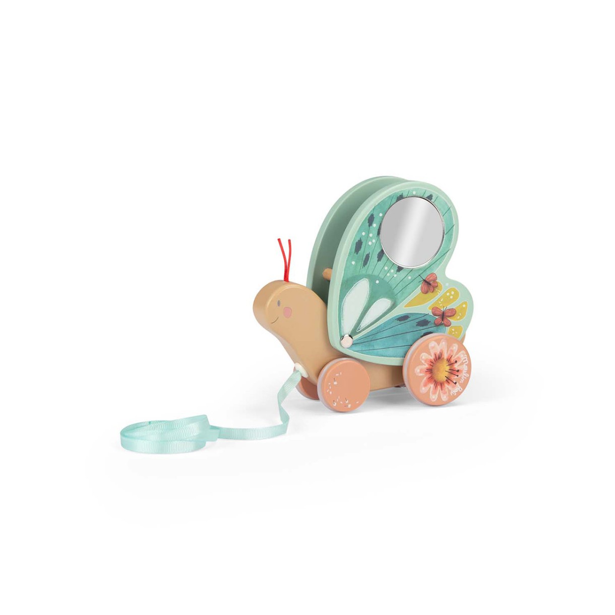 Butterfly pull toy