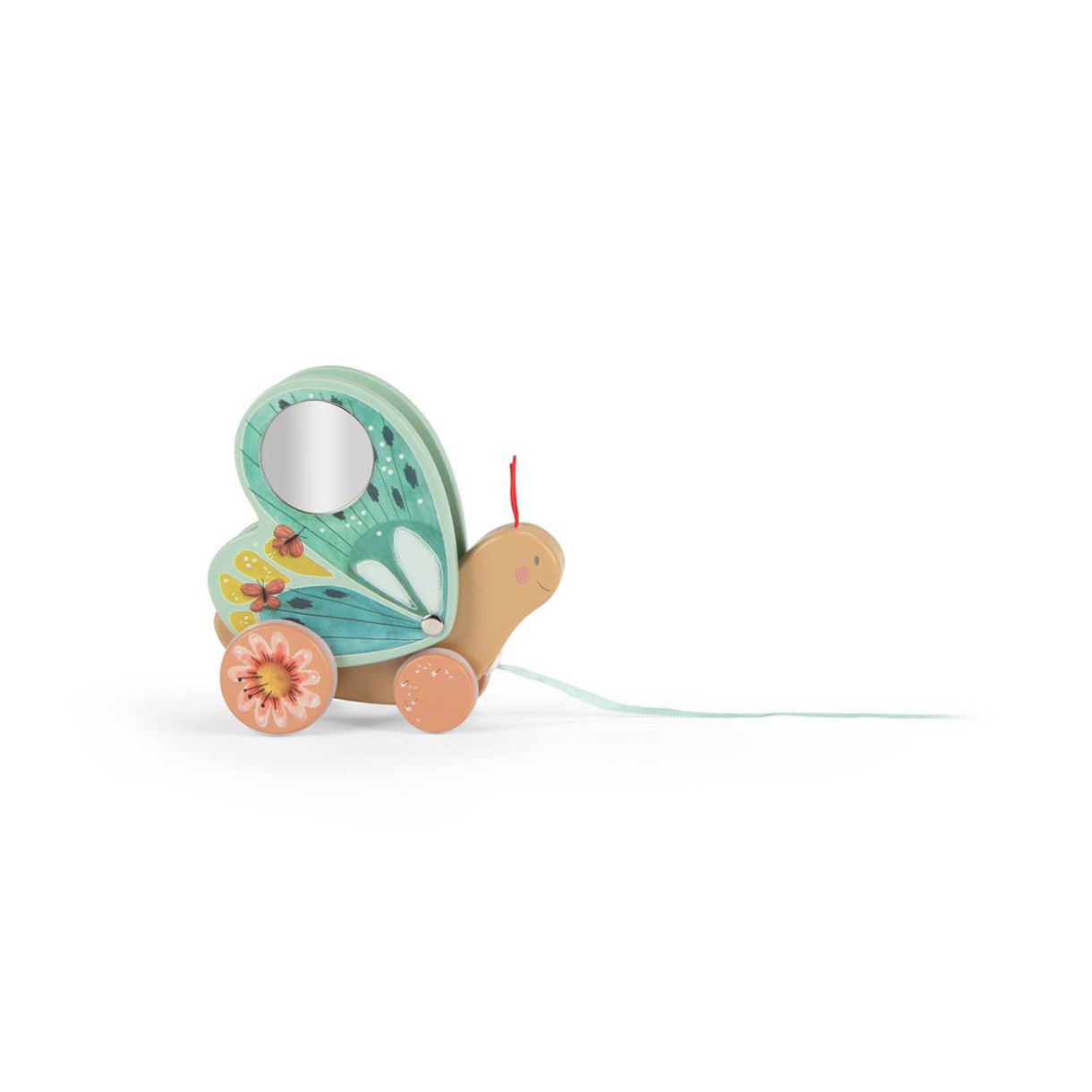 Butterfly pull toy