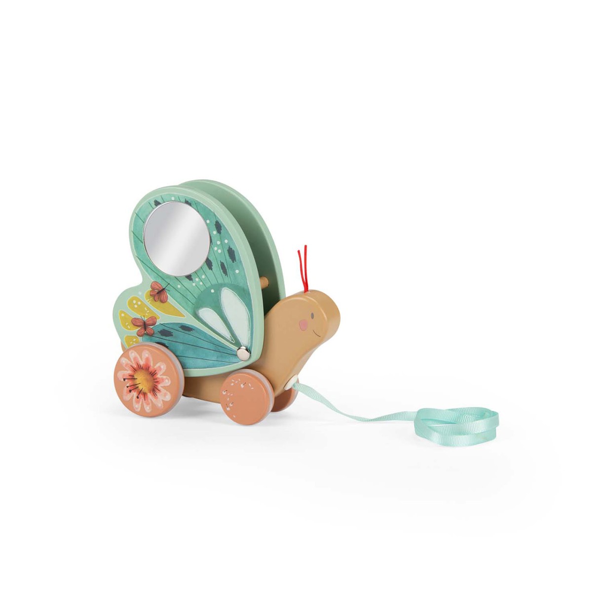 Butterfly pull toy