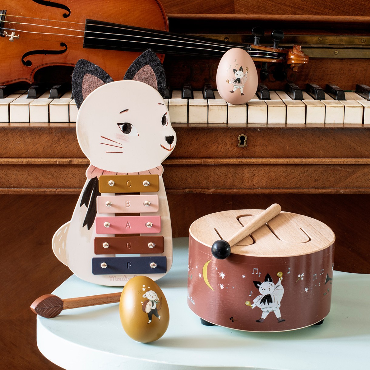 Xylophone kitty