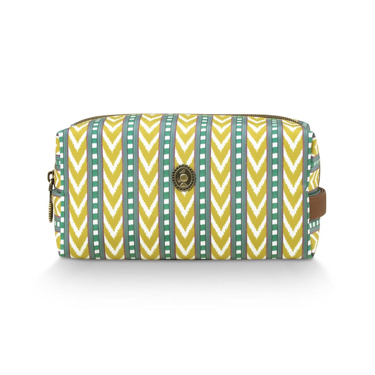 Несесер Coco Samba stripe 21,5см 10,5см Цвят зелено