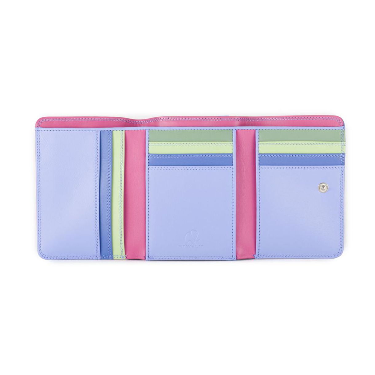 Портфейл Tri fold Цвят лилаво