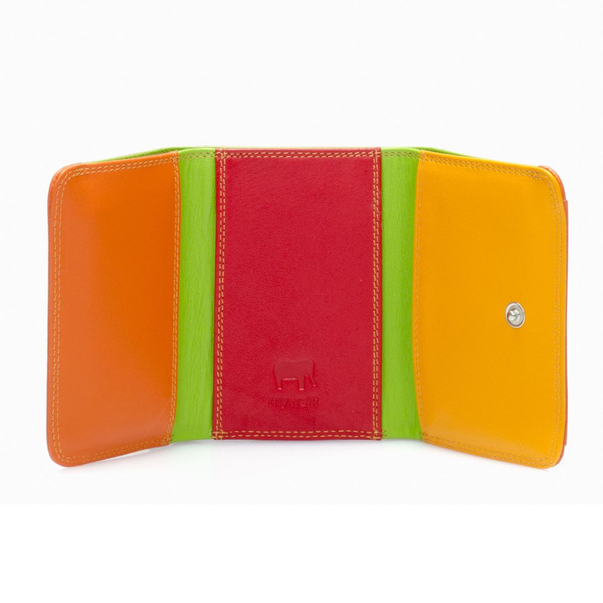 Mini tri-fold wallet Jamaica color