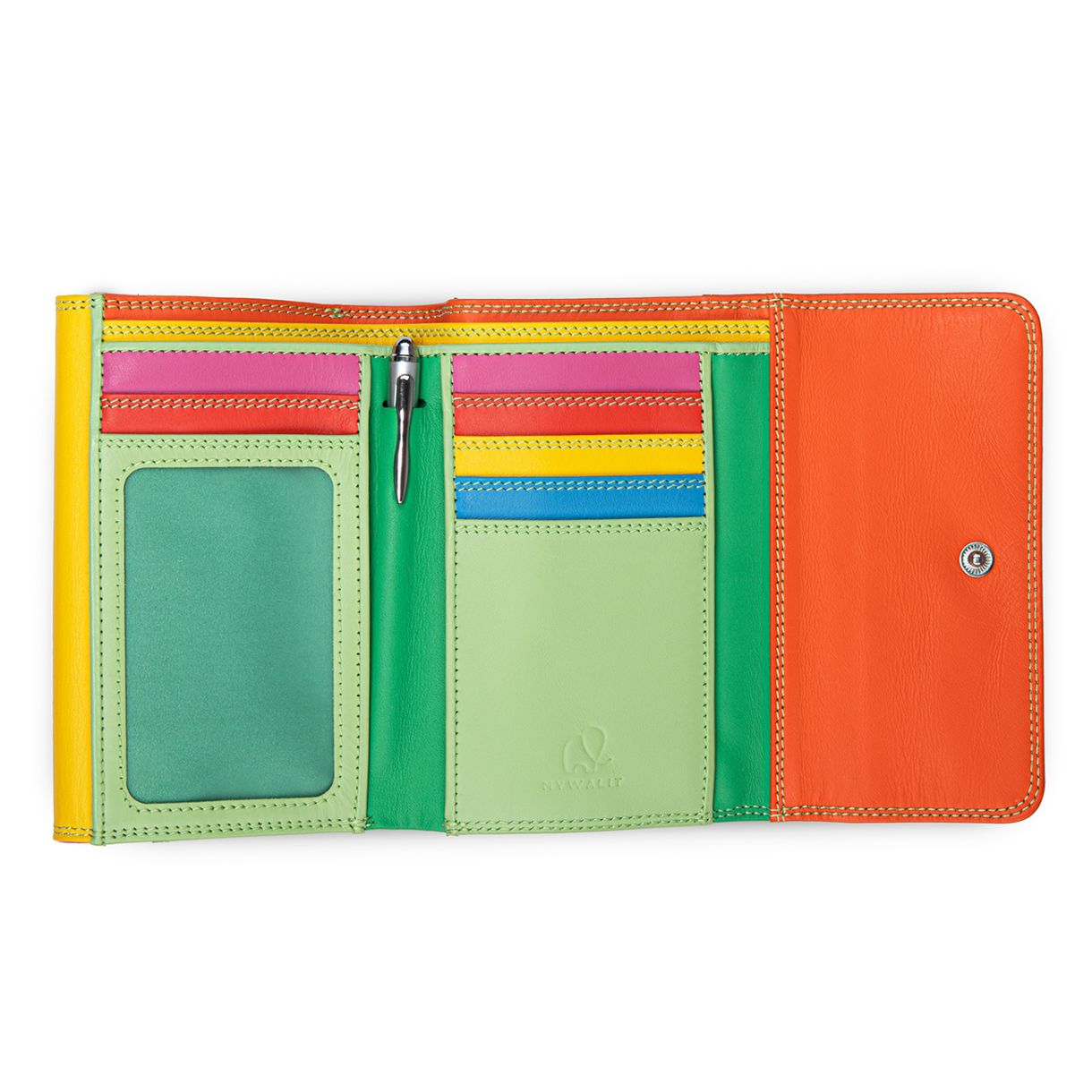 Портфейл Double flap Цвят сицилия