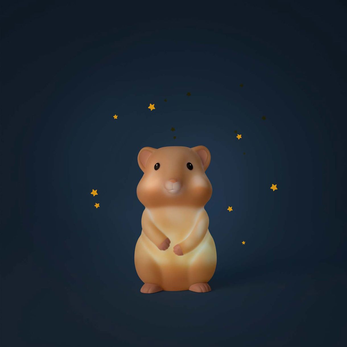 Hamster night light with USB