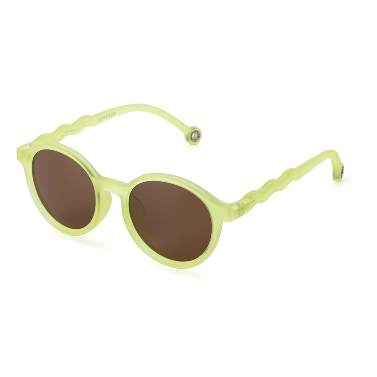Oval sunglasses Color yellow