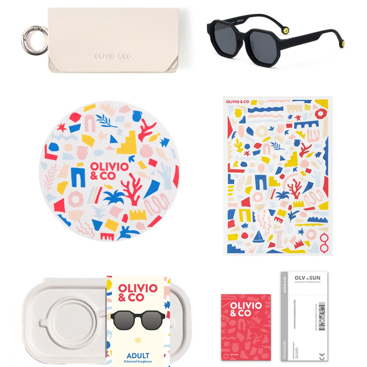 Sunglasses creative D Color black