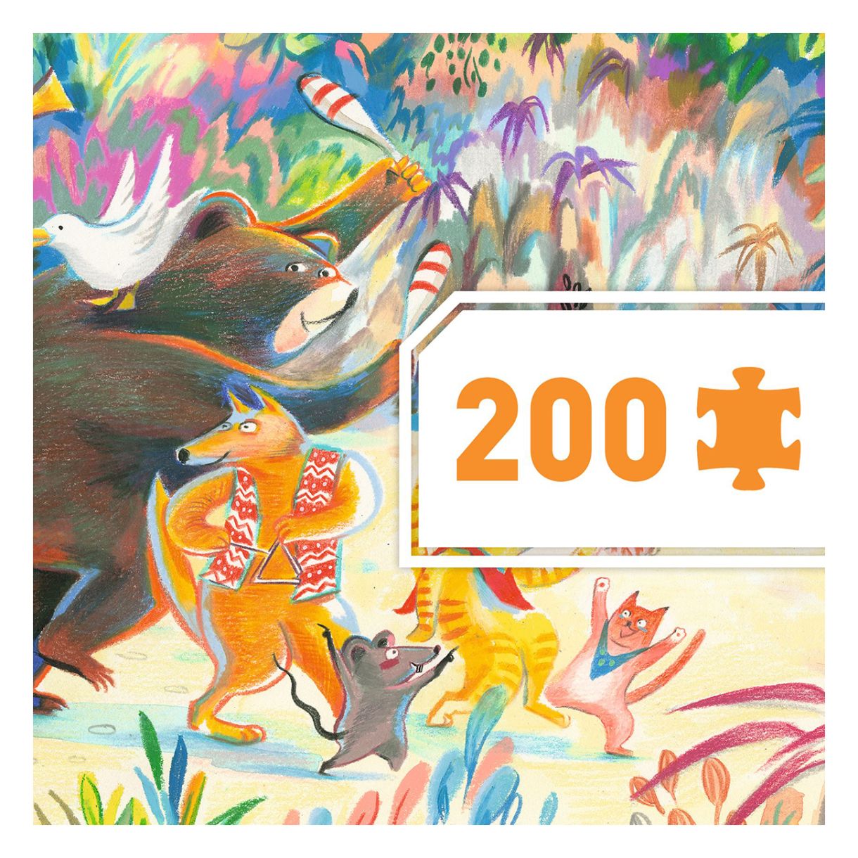 Пъзел горска музикална банда  200 части