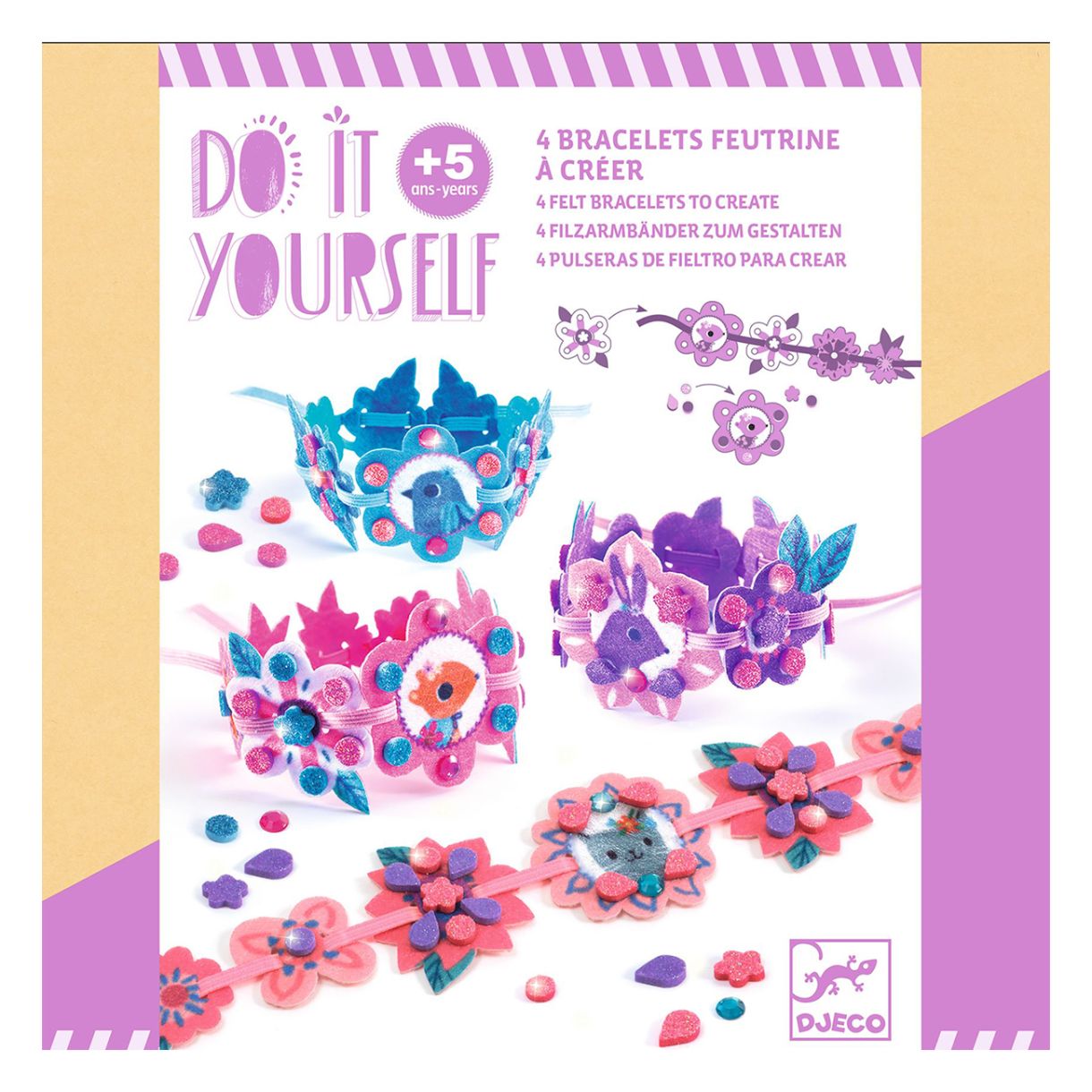 Комплект направи си сам 4 великолепни гривни