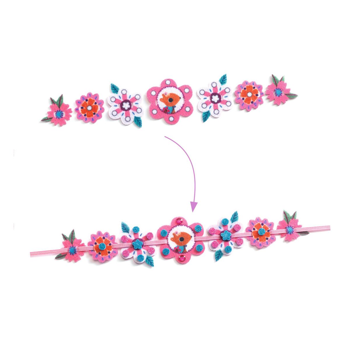 Комплект направи си сам 4 великолепни гривни