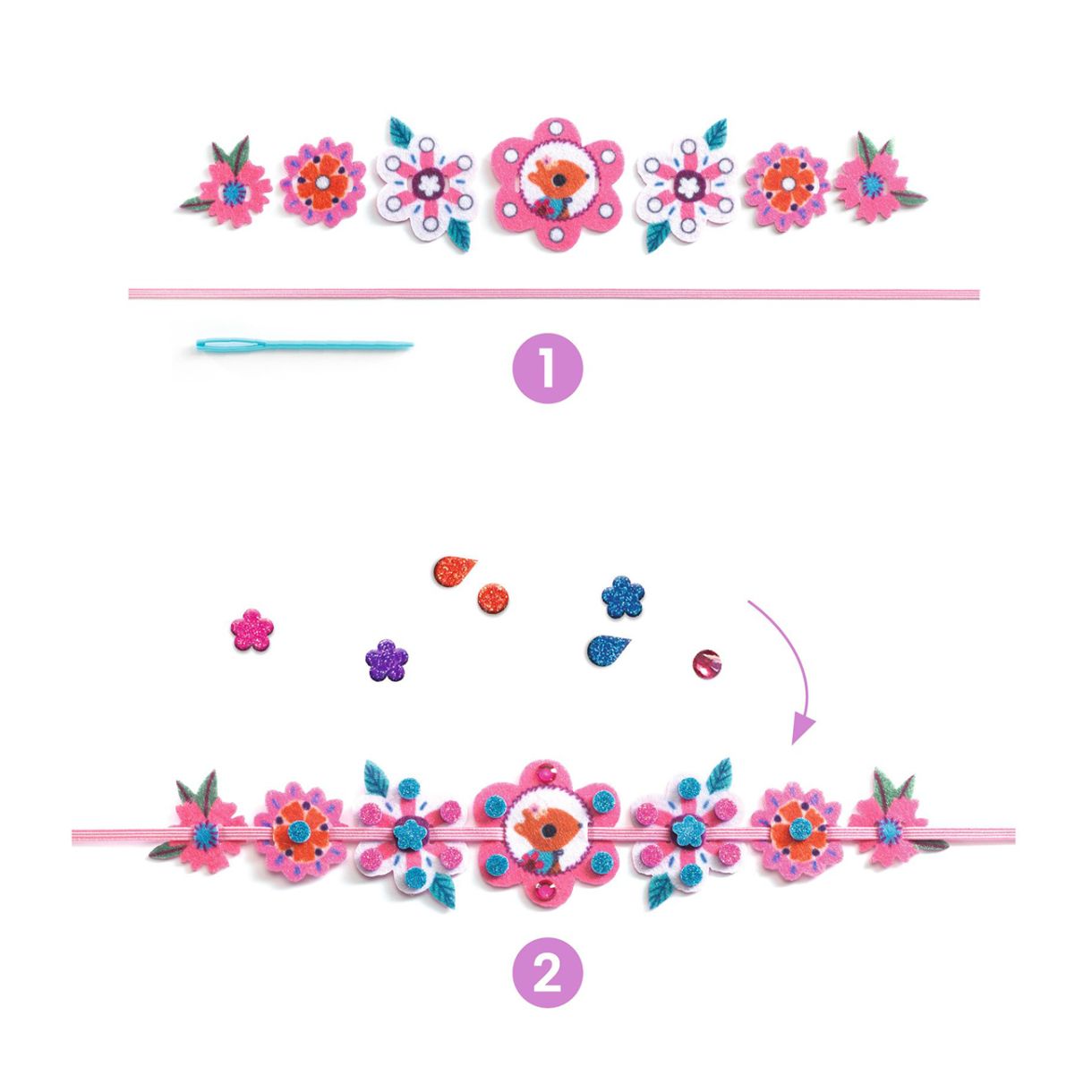 Комплект направи си сам 4 великолепни гривни