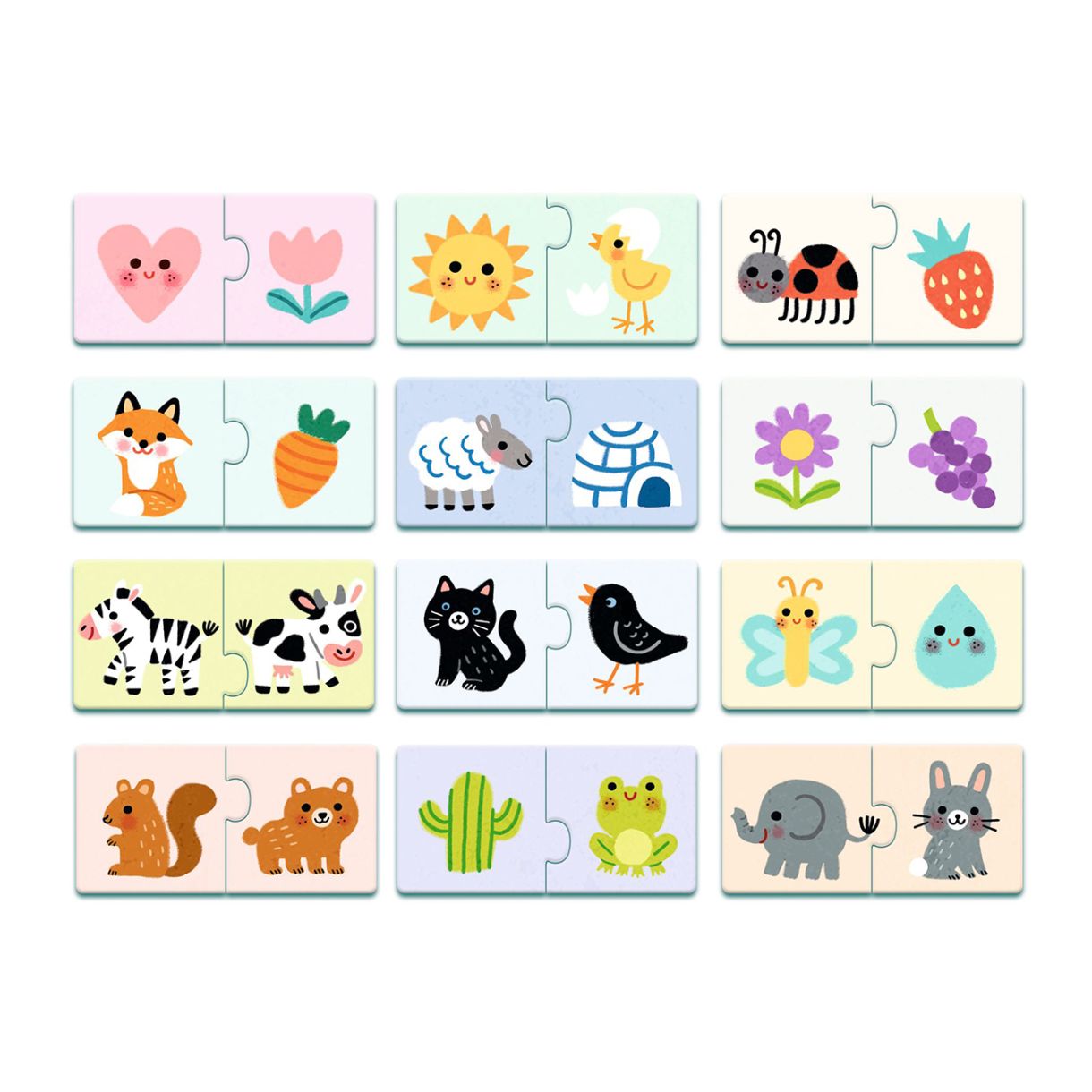 Puzzle duo colors