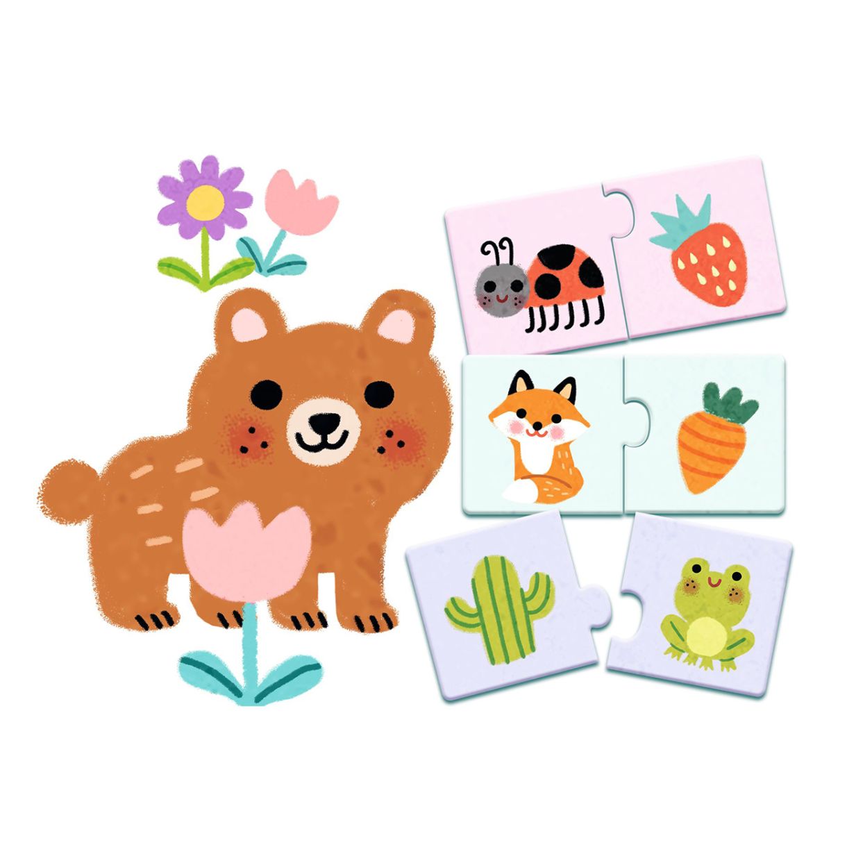 Puzzle duo colors