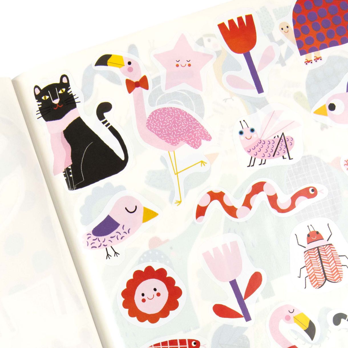 Booklet with 300 stickers