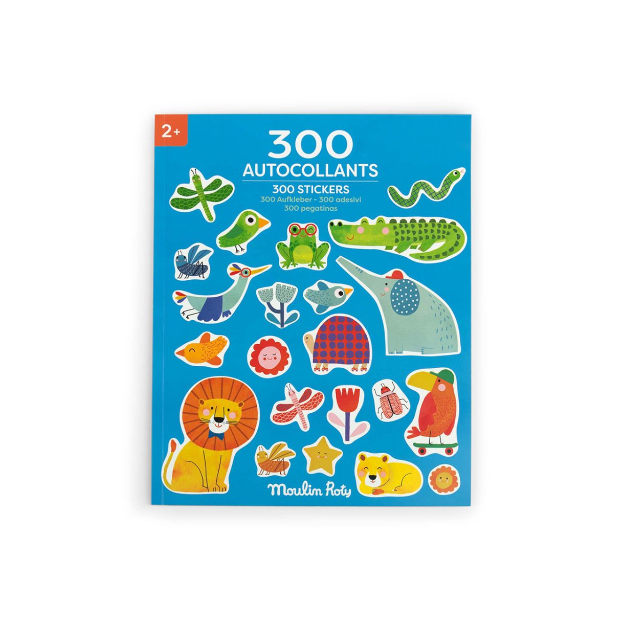 Booklet with 300 stickers