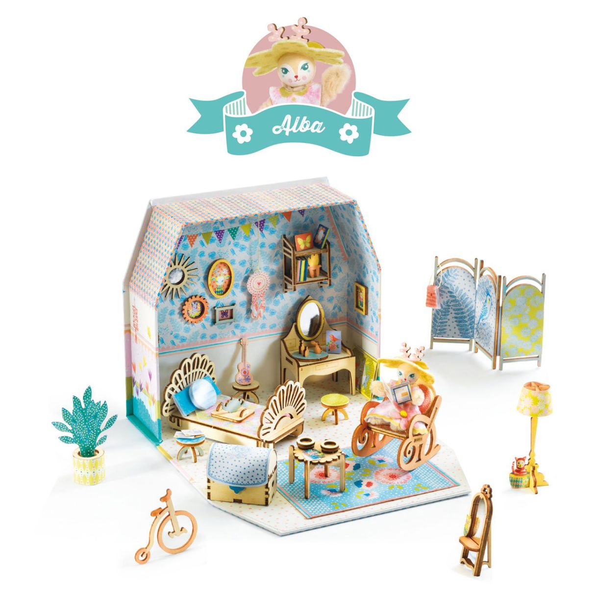 DIY miniature Alba's house