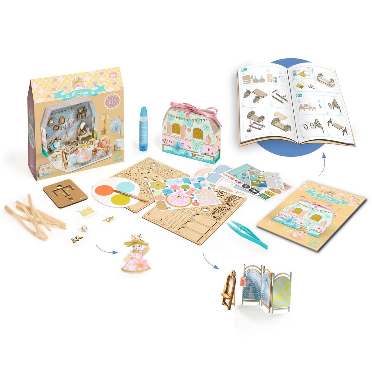 DIY miniature Alba's house