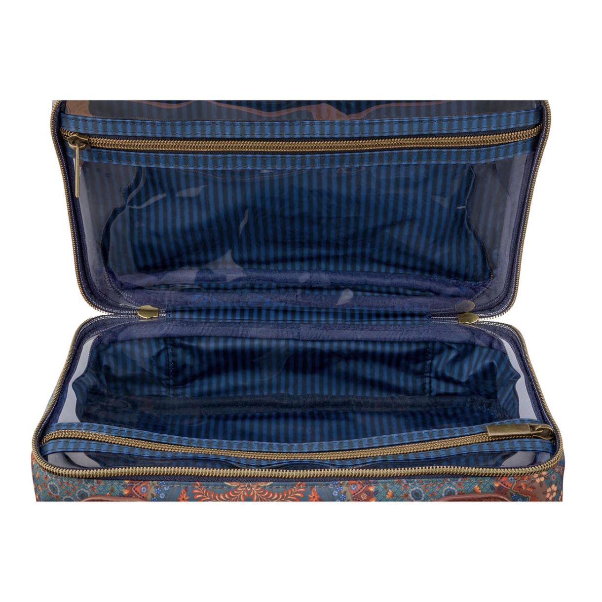 Casey Jabali cosmetic bag, blue color