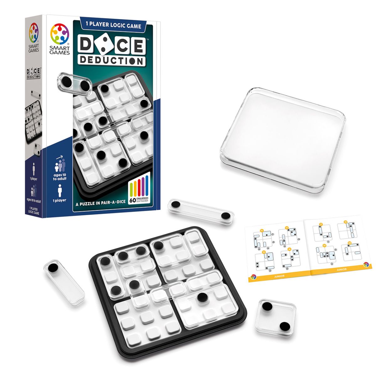 Logic game dice deduction