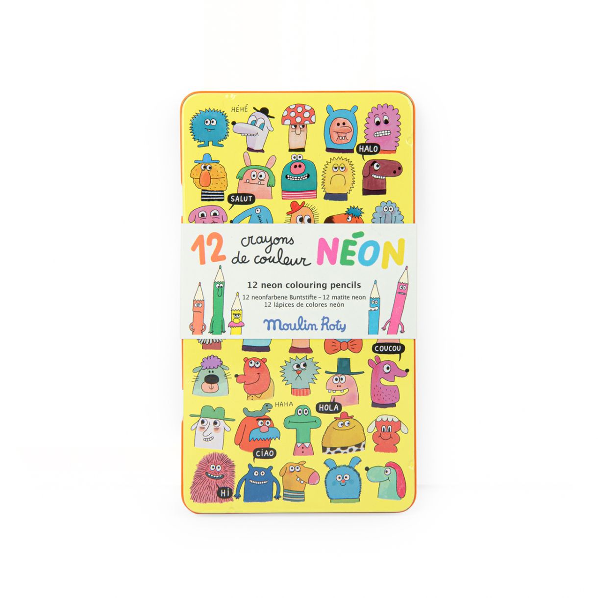 Colored pencils 12pcs neon colors